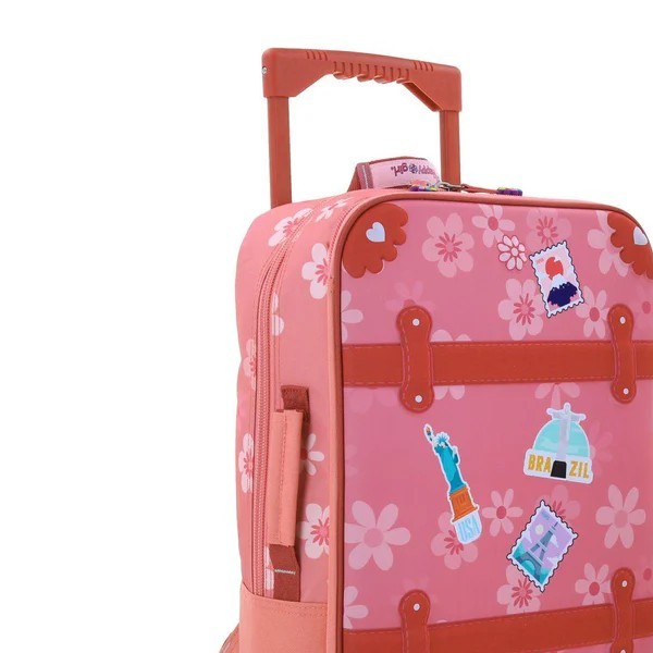 MOCHILA CRUEDAS PRIMARIA NIÑA HAPPY HG66509-P CHENSON PZA